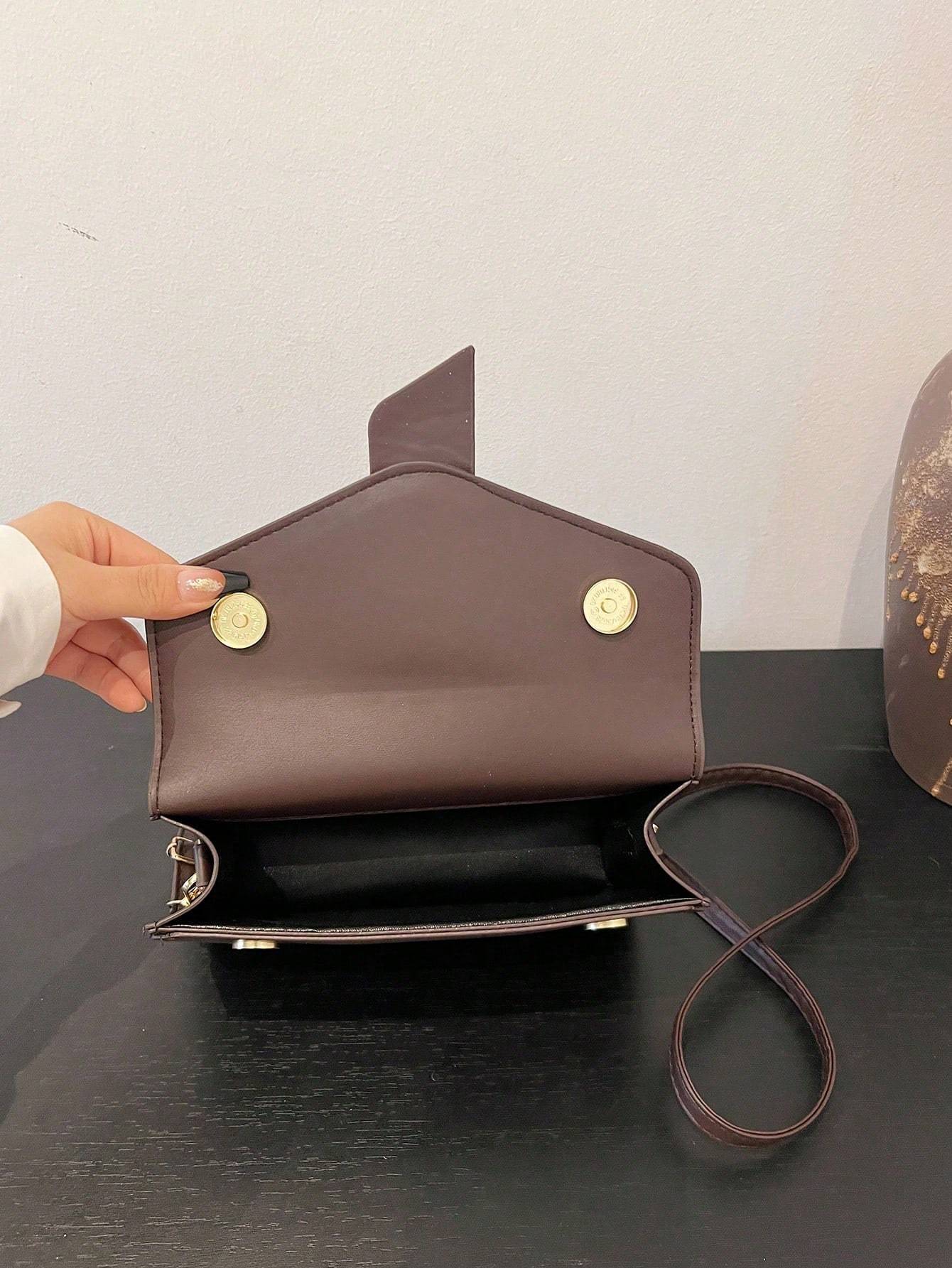Elegante Designer Crossbody-Tasche - Premium Small Square Bag