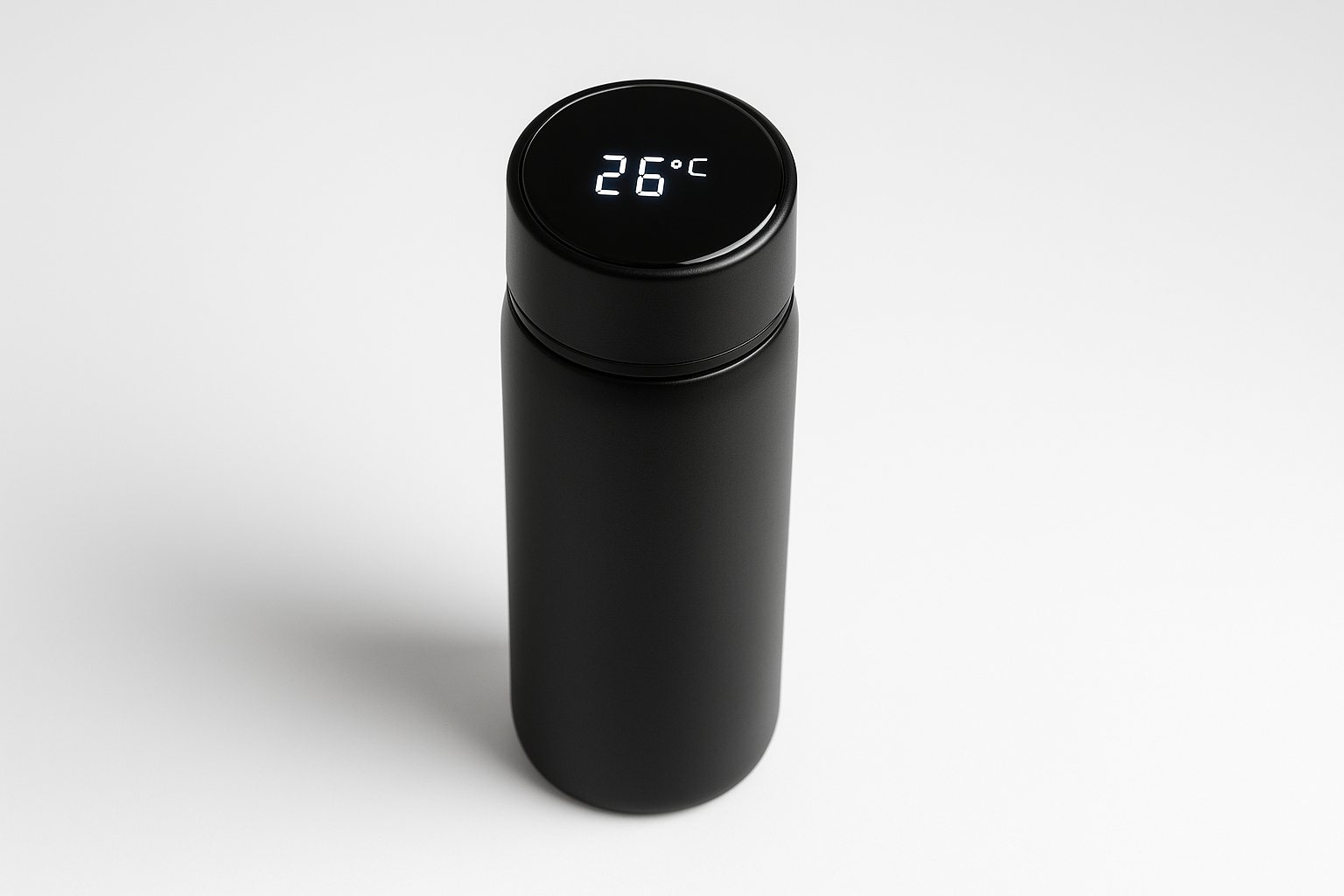 Intelligente Temperaturanzeige Isolierflasche Produktfoto