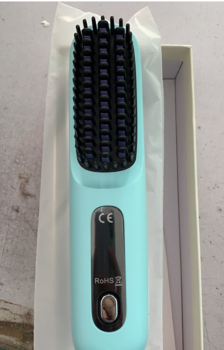 Premium Kabellose Glättungsbürste - 2-in-1 Wireless Hair Straightener