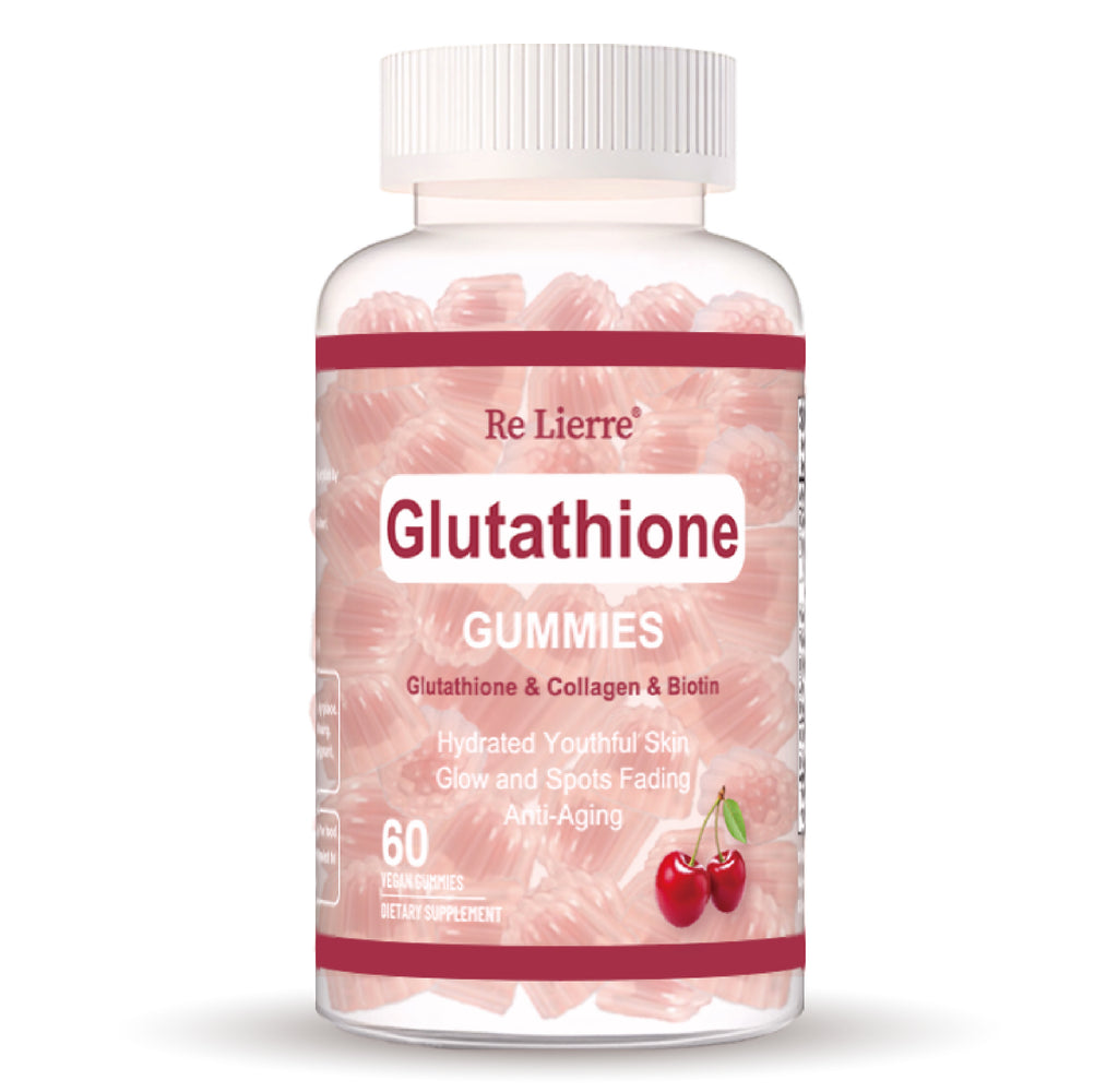 Premium Glutathione Collagen Gummies - Kirschgeschmack für strahlende Haut