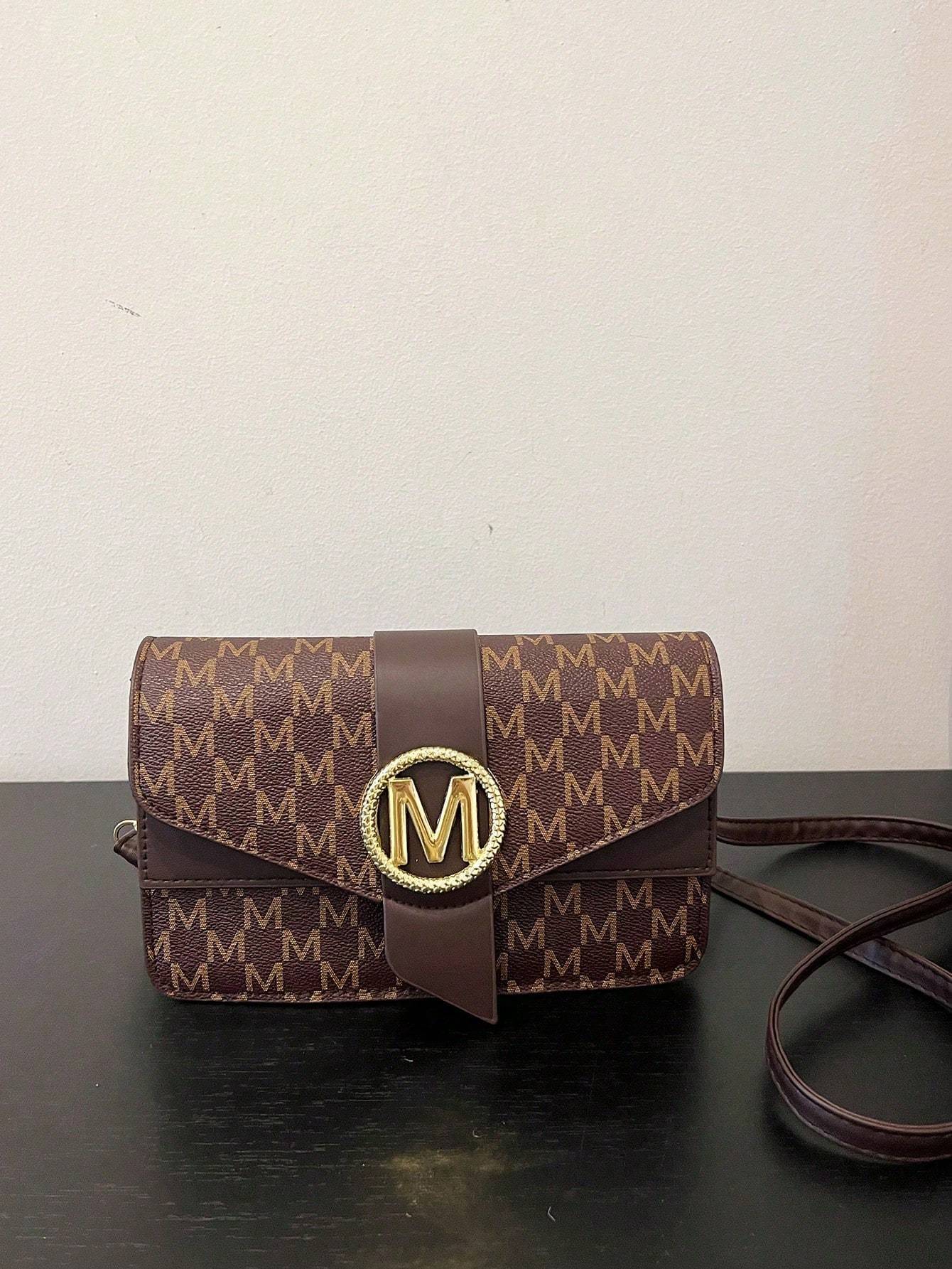 Elegante Designer Crossbody-Tasche - Premium Small Square Bag