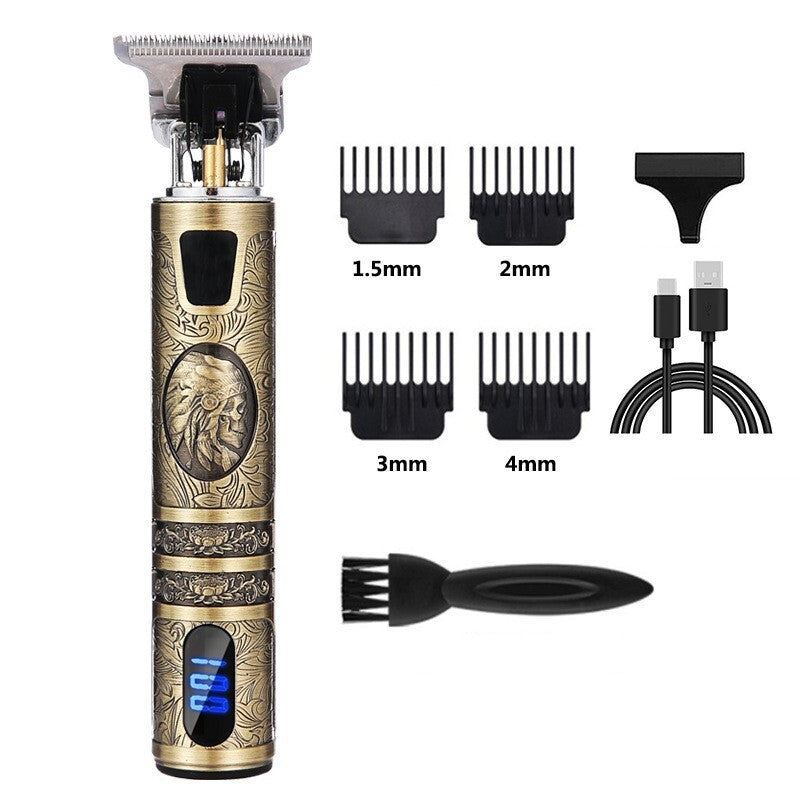 Premium Beard Trimmer - Professioneller Bartschneider mit USB-Aufladung