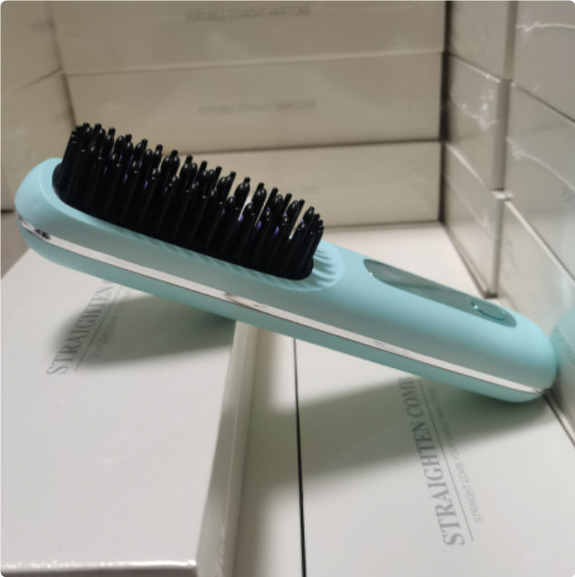 Premium Kabellose Glättungsbürste - 2-in-1 Wireless Hair Straightener