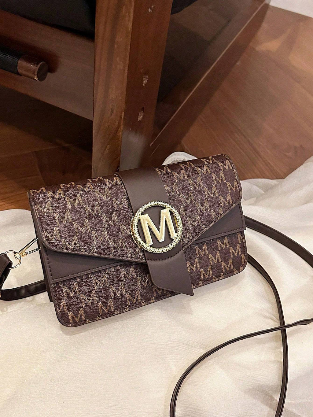 Elegante Designer Crossbody-Tasche - Premium Small Square Bag
