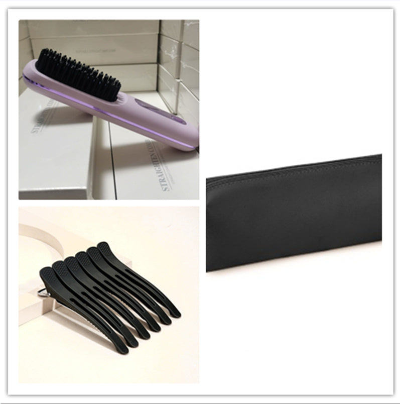 Premium Kabellose Glättungsbürste - 2-in-1 Wireless Hair Straightener
