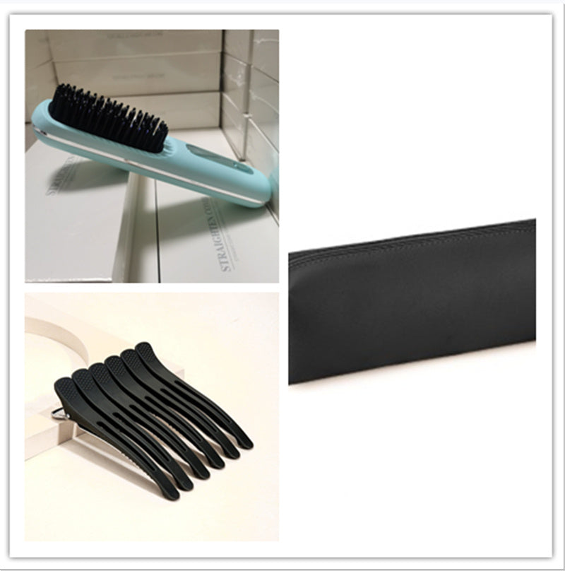 Premium Kabellose Glättungsbürste - 2-in-1 Wireless Hair Straightener