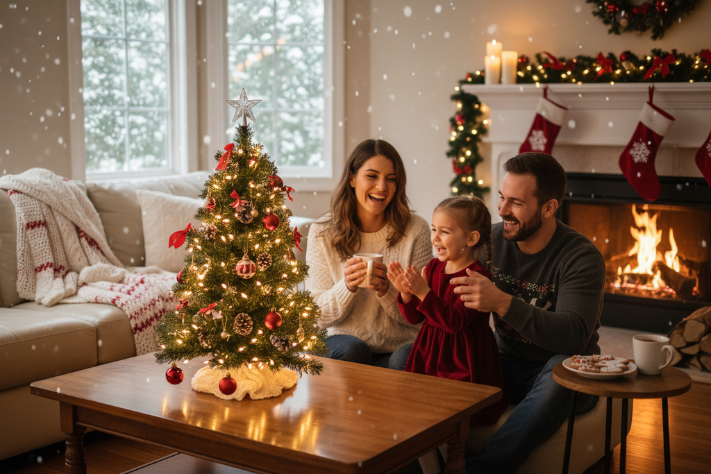 Festliche Weihnachts-Lifestyle