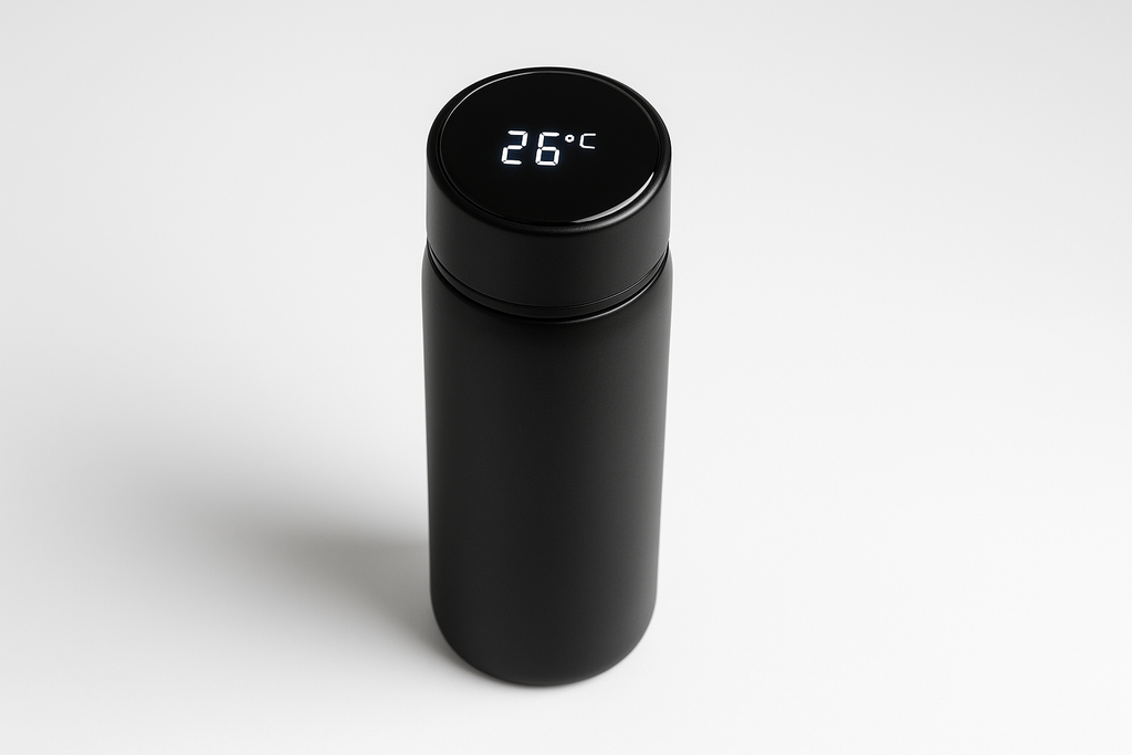 Intelligente Temperaturanzeige Isolierflasche Produktfoto