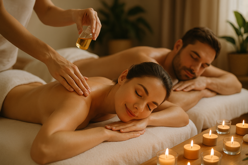 Romantische Massage Lifestyle